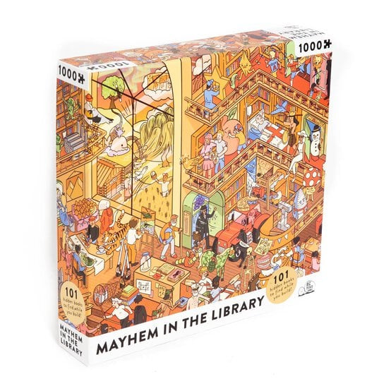 Mayhem in the Library Puzzle