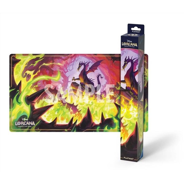 Disney Lorcana TCG - Playmat - Dragon Fire - Set 11 [Pre-order]