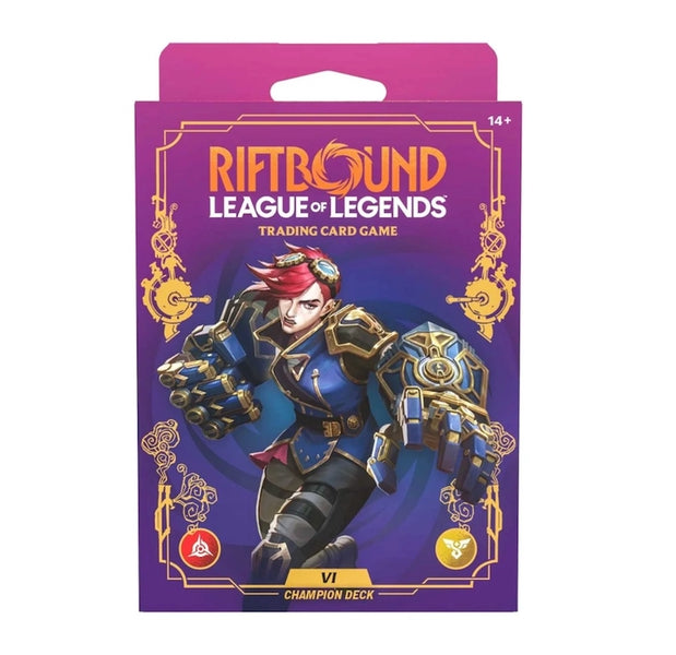 Riftbound: League of Legends TCG - Unleashed Champion Deck - Vi Display [Pre-order]