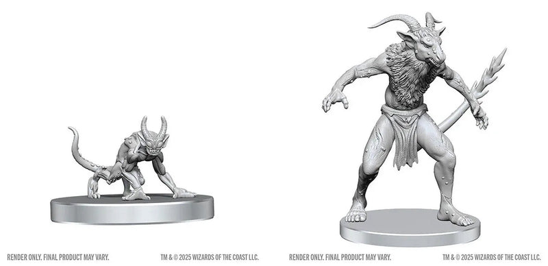Bulezau & Quasit: D&D Nolzur's Marvelous Miniatures (Wave 28) [Pre-order]