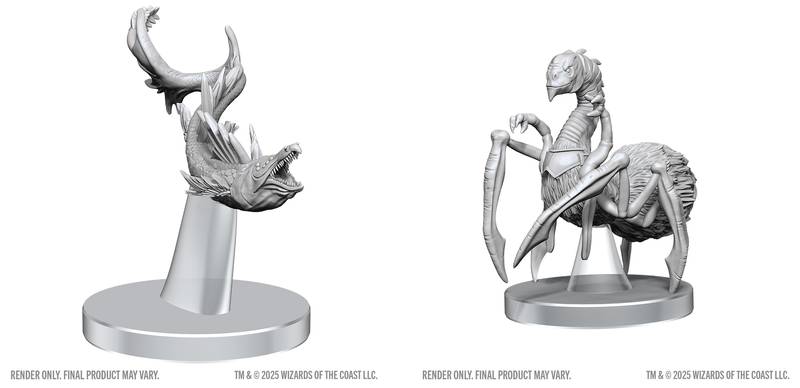 D&D Nolzur's Marvelous Miniatures: Neogi & Space Eel (Wave 28)
