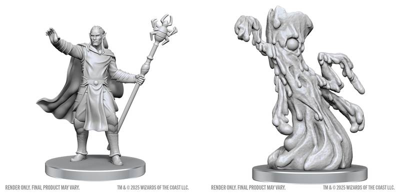 Drow Mage & Yochlol: D&D Nolzur's Marvelous Miniatures (Wave 28)