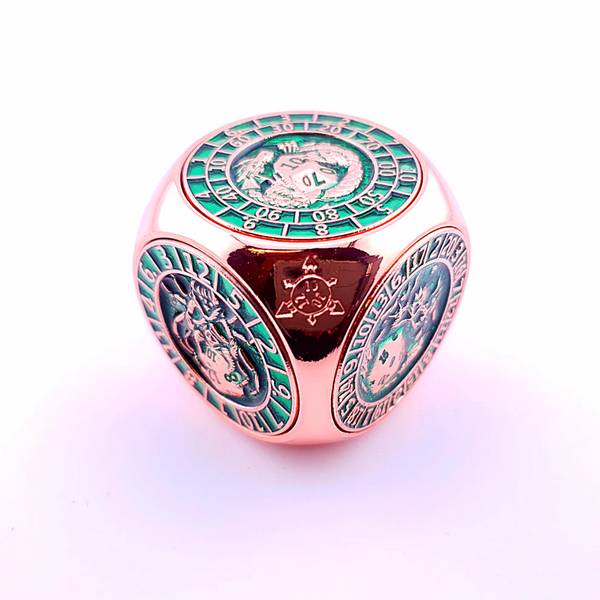 Talisman of Omens | Dice Spinner | Copper Green