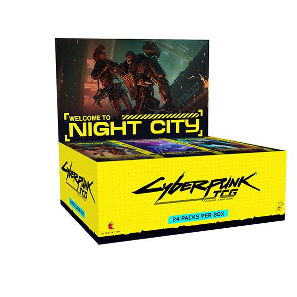 Cyberpunk TCG - Welcome to Night City Retail Booster Display (24 Packs) [REGISTER YOUR INTEREST]