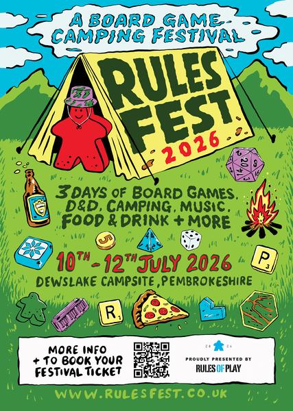 RulesFest 2026 - Infants (3 years and younger) Weekend Ticket