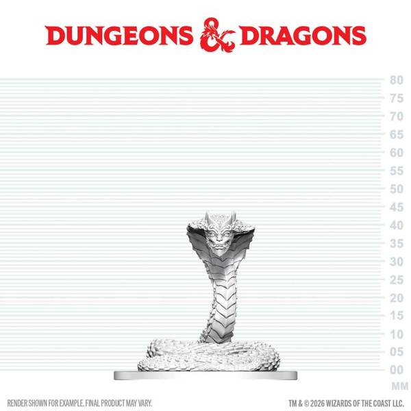 Guardian Naga: D&D Nolzur's Marvelous Miniatures (W29) [Pre-order]