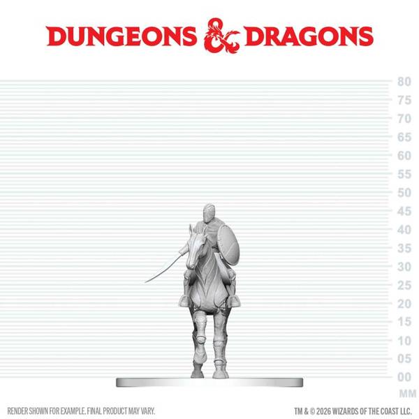 Nimblewright Steed with Rider: D&D Nolzur's Marvelous Miniatures (W29) [Pre-order]