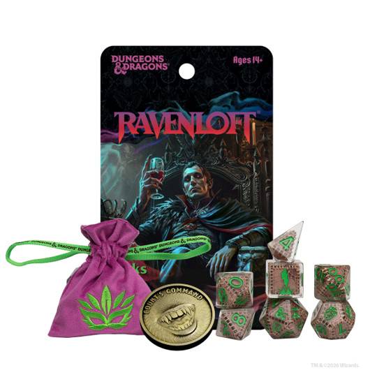 Mists of Ravenloft Treasure Packs Refill - Dungeons and Dragons by Sirius Dice [Pre-order]