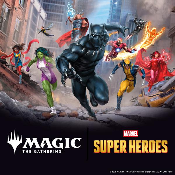 MTG: Marvel Super Heroes Pre-Release Ticket [Sat 20th June 2026]