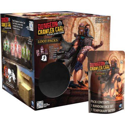 Dungeon Crawler Carl RPG: Loot Packs Display [Pre-order]