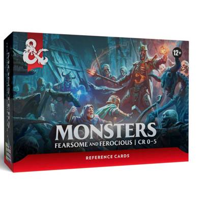 Trove 8 (Monster Cards CR 0-5) Fearsome & Ferocious: Dungeons & Dragons [Pre-order]
