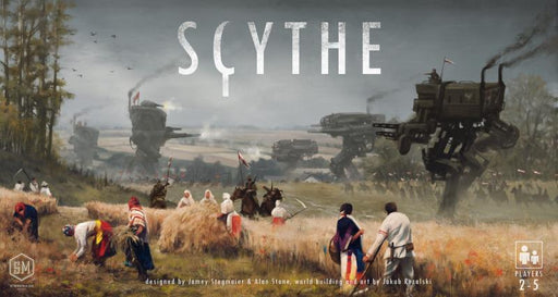 Scythe front of box