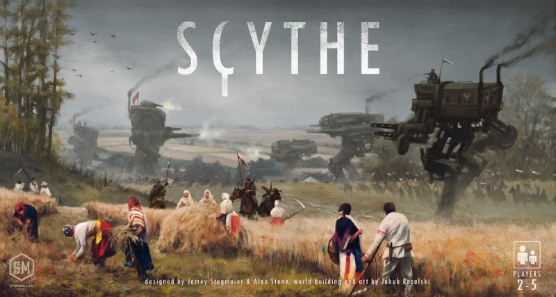 Scythe front of box