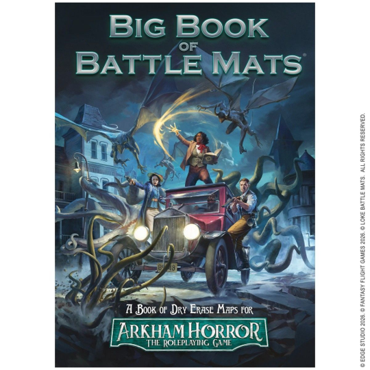 Big Book of Battle Mats For Arkham Horror RPG [Pre-order]