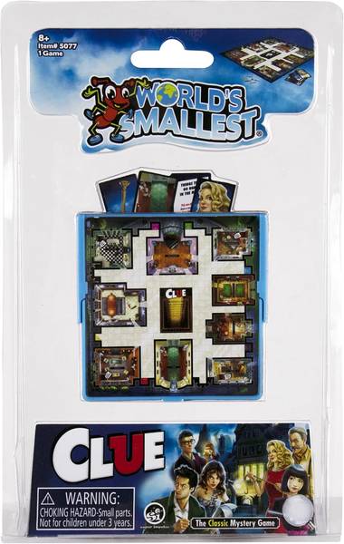 World's Smallest - Cluedo