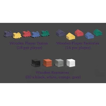 Steam Power: Wooden Bits [Pre-order]