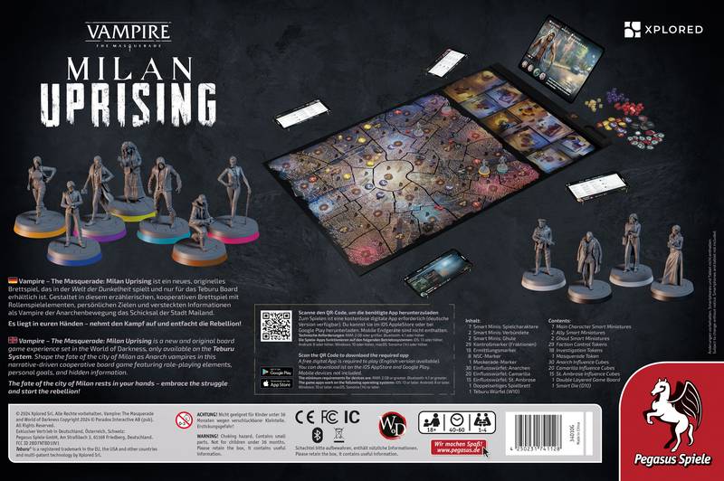 Teburu - Vampire: The Masquerade - Milan Uprising Core Game