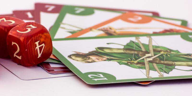 Dragonwood board game cards