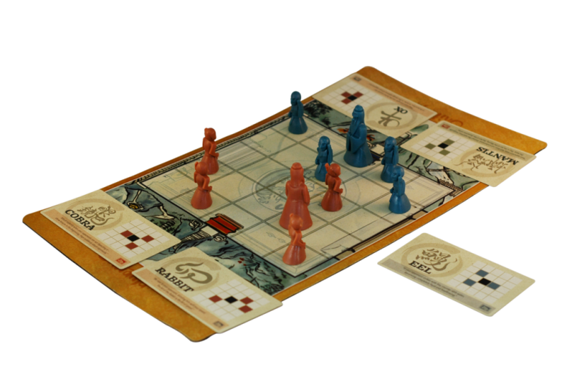 Onitama contents components gameplay