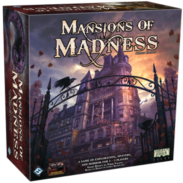 Mansions of Madness 2nd Edition front of box