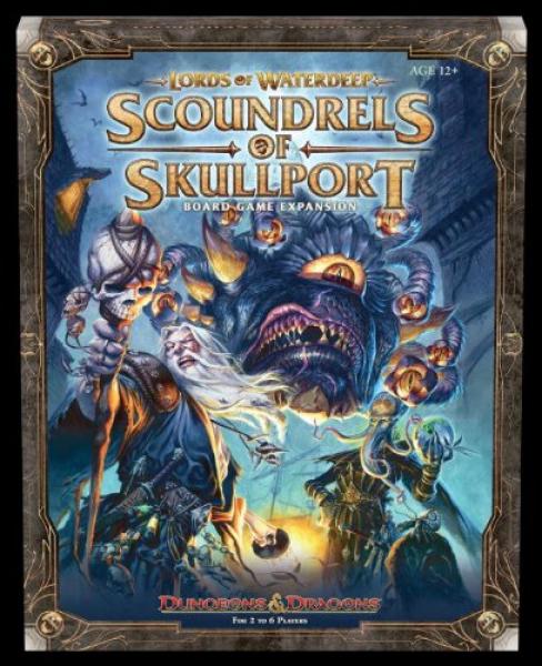 Lords of Waterdeep: Scoundrels of Skullport front of box