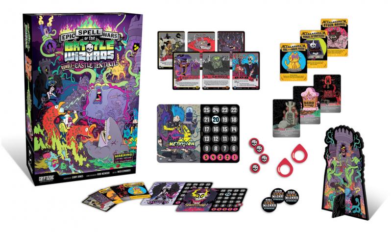 Epic Spell Wars of the Battle Wizards II contents components