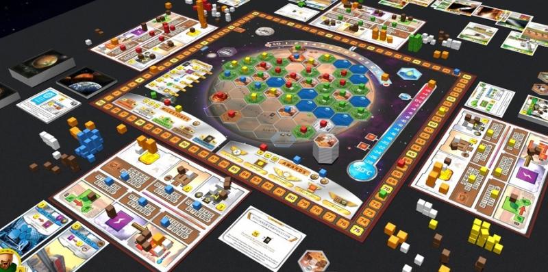 Terraforming Mars game contents components