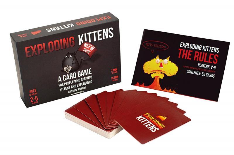 Exploding Kittens: NSFW Edition contents