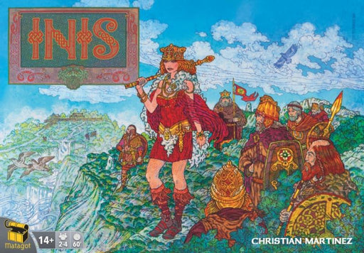 Inis front of box