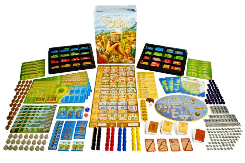 A Feast for Odin contents components 