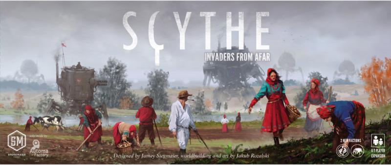 Scythe: Invaders from Afar - Front of box