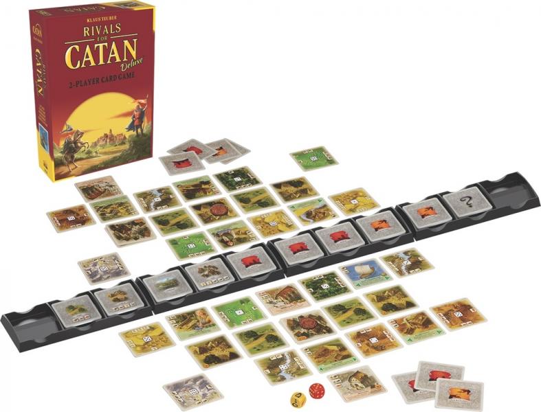 Rivals For Catan Deluxe Contents