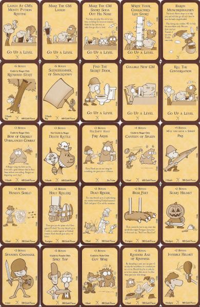 Munchkin 5 cards
