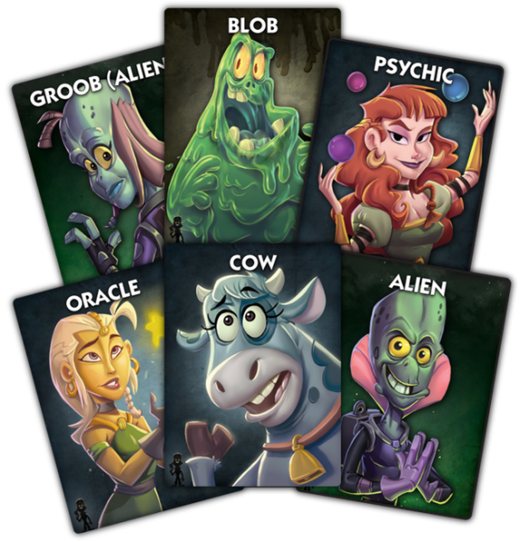 one night alien cards