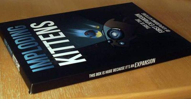Imploding Kittens - Side of Box