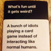 Cards Against Humanity: UK Edition - Game Example