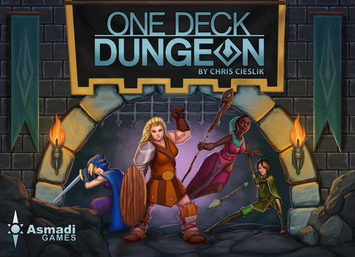 One Deck Dungeon - Front of Box