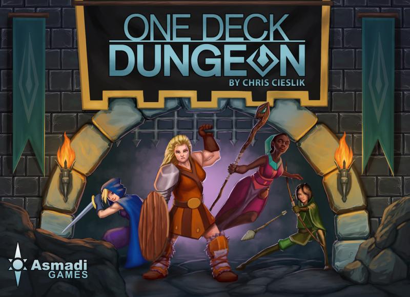 One Deck Dungeon - Front of Box