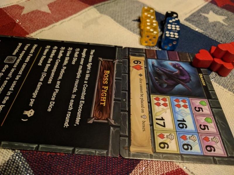 One Deck Dungeon - Close up