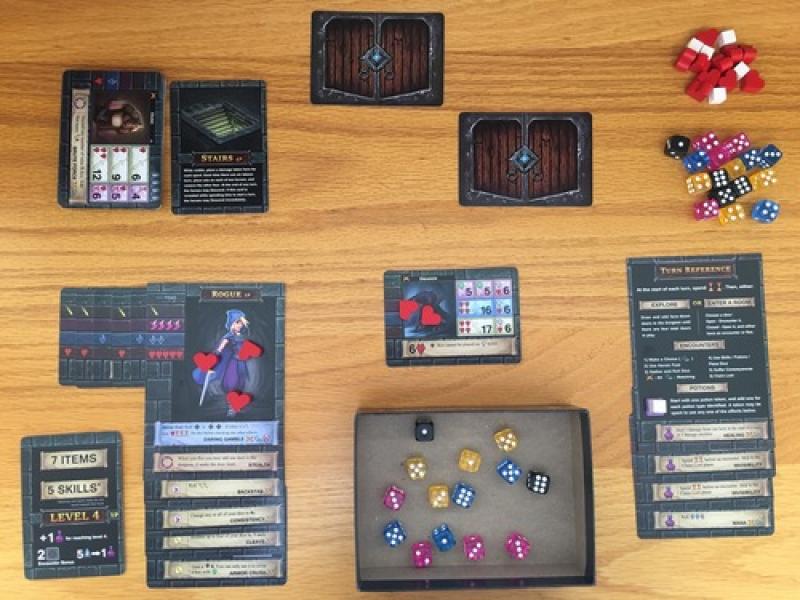 One Deck Dungeon - Contents