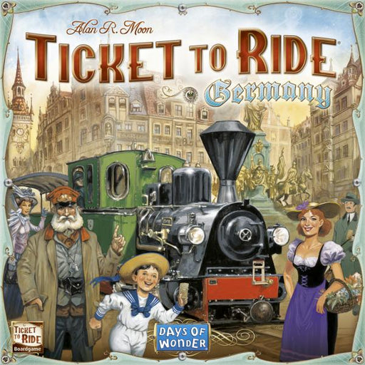 Ticket to Ride Germany - Front of Box