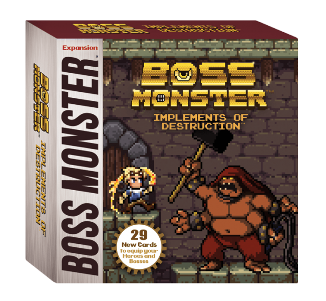 Implements of Destruction: Boss Monster Expansion  - Front Cover
