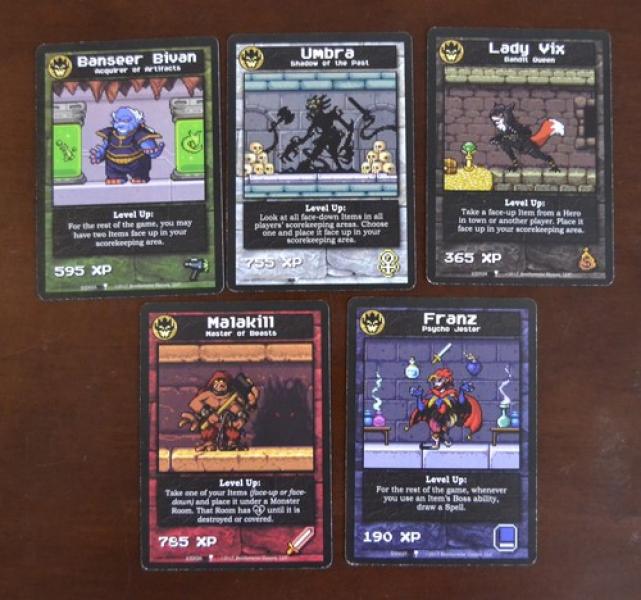 Implements of Destruction: Boss Monster Expansion - Card Example