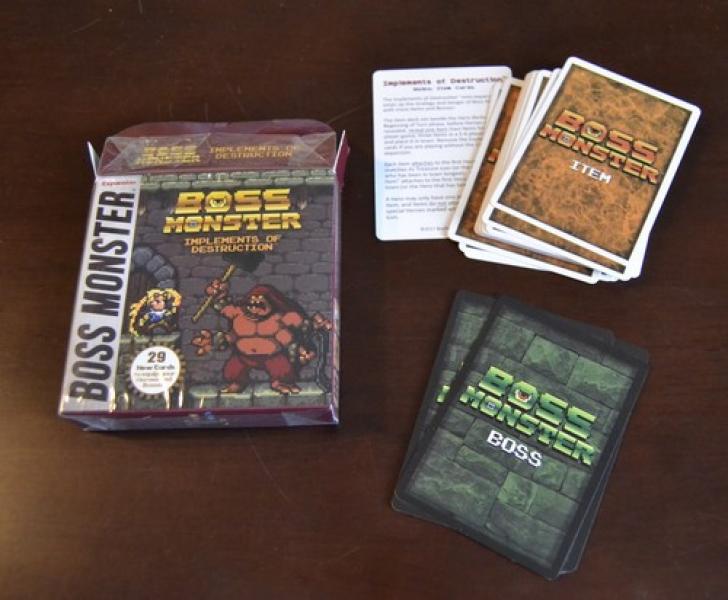 Implements of Destruction: Boss Monster Expansion - Contents