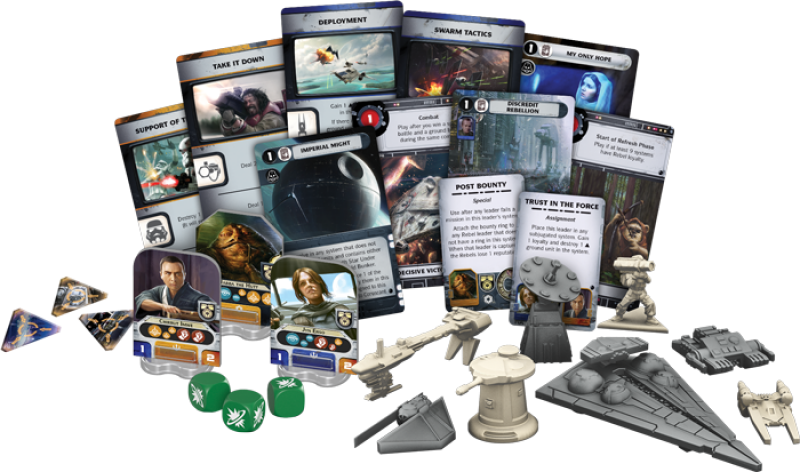 Star Wars Rebellion Rise of the Empire Expansion - Contents 1