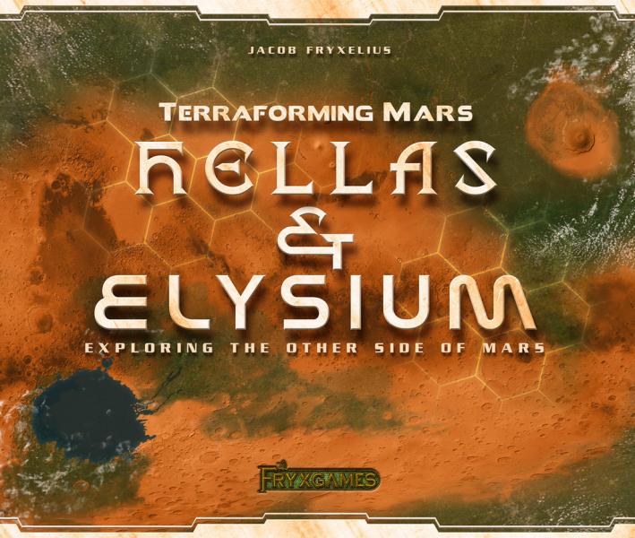 Terraforming Mars: Hellas & Elysium Exp - Front of Box