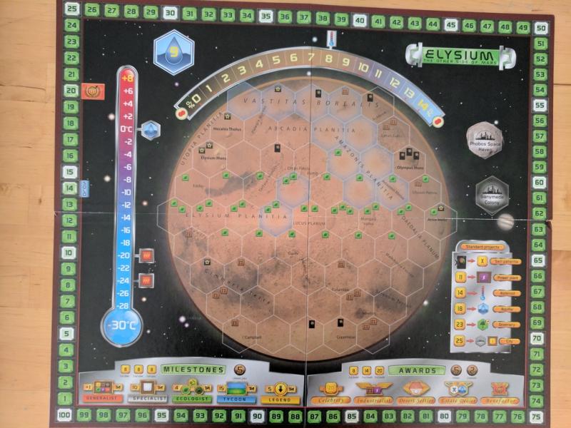 Terraforming Mars Hellas & Elysium Exp - Elysium