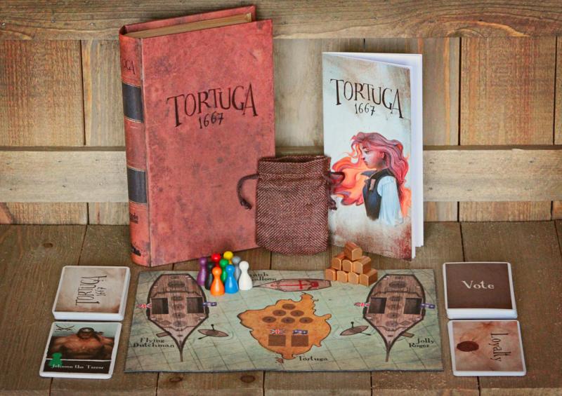 tortuga 1667 box and components
