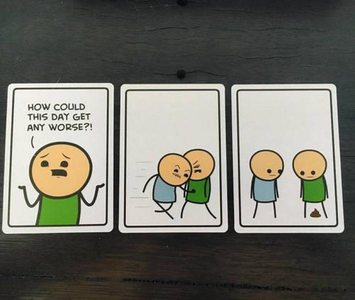 Joking Hazard by Cyanide & Happiness