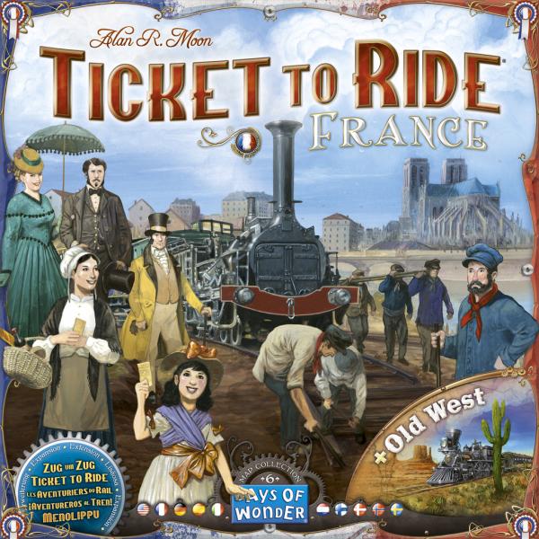 Ticket To Ride France & Old West: Map Collection